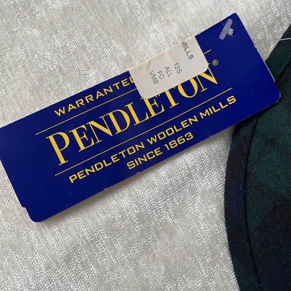Pendleton Virgin Wool Tartan Fedora Check Plaid Hat NWT - Picture 10 of 12
